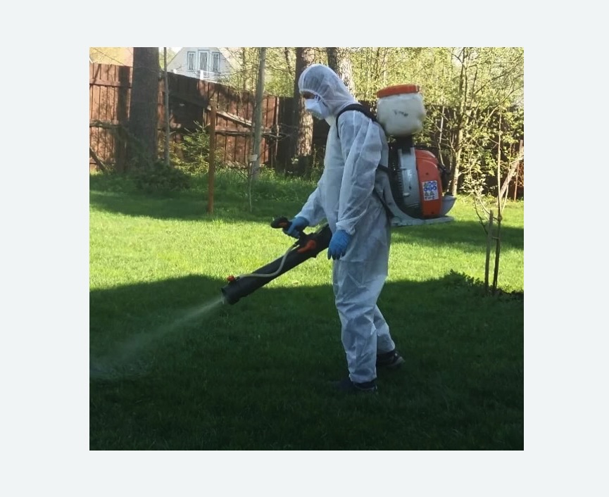 Обработка территории от клещей в Приморске